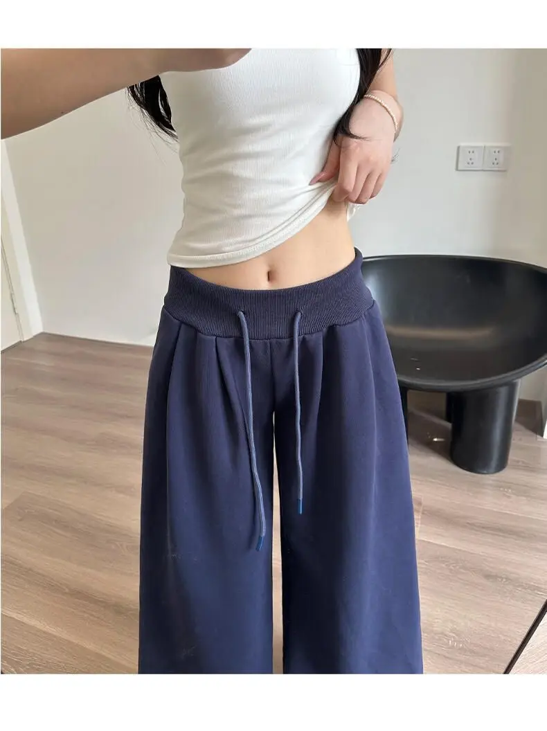 بنطال ذو قصة أرجل واسعة عطلة المرأة الشتاء مضلع ذات الطابقين أفخم Altgoth مكتب Femininas المرقعة تنقش أزرار الطبقات الرجعية #2