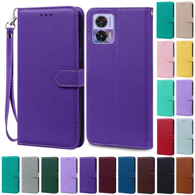 

Hot For Moto Edge 30 Neo Case Silicone Leather Flip Wallet Case For Motorola Moto Edge 30 Neo Phone Case Silicone Cover Coque Fu