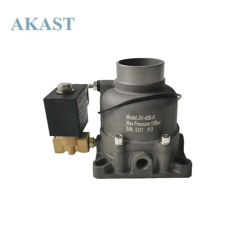 JIV-40B-K Intake Valve Assembly With 220V Solenoid Valve and Module Fits  Screw Air Compressor