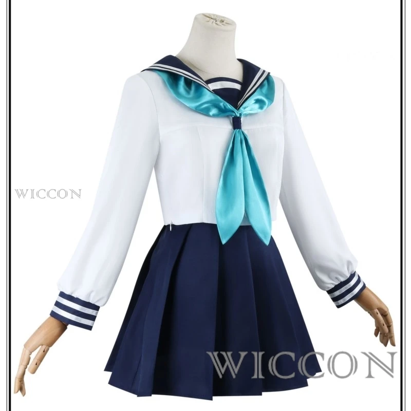 Noko Shikanoko Cosplay Costume Wig Anime My Deer Friend Nokotan Dress School Uniform JK Sailor Skirt Headwear Torako Koshi Women