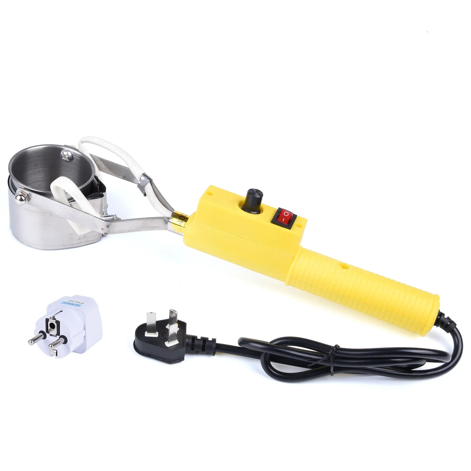 300W/500W Portable Solder Pot Tin Melting Furnace Handheld Adjustable Temperature Control Desoldering Bath Tool