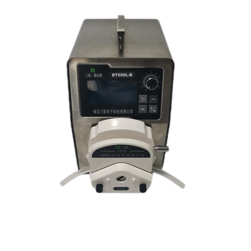 Peristaltic pump, industrial 304 shell, high precision, flow display, timing function, acid and alkali resistance, MAX2400ml/min