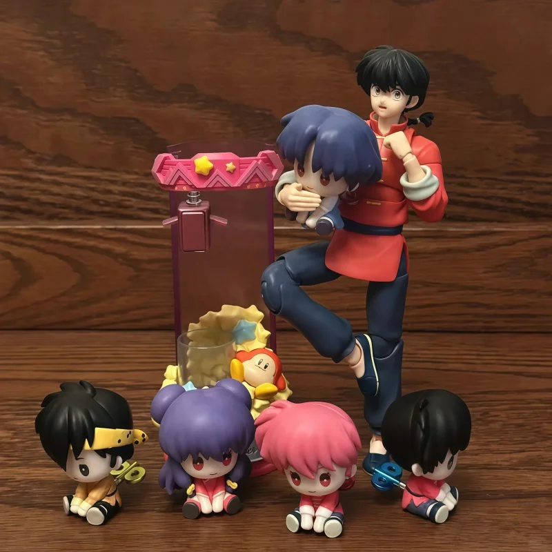 

В наличии Оригинальная фигурка Bandai S.H.Figuarts Ranma Saotome Ranma с подвижными суставами, коллекционная модель, игрушка, украшение для рабочего стола