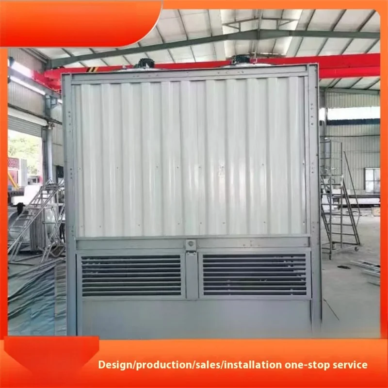 Square All Steel Plate Cross Flow Hybrid Cooling Tower‌ Small Industrial Cooling Tower Cooling Water Circulation Quipment