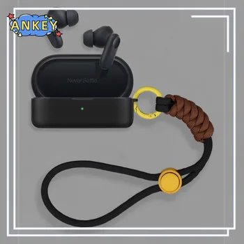 OPPO için kılıf Enco Buds2 Pro koruyucu naylon kordon yumuşak kapak kabukları Anti toz kollu el halat askısı aksesuarları