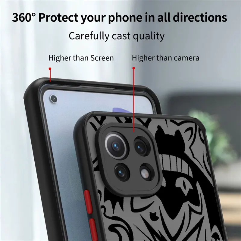 Phone Case for Xiaomi Poco M5s C40 X3 NFC F3 F4 GT X4 Pro M3 M4 5G Cover Shockproof Matte Pokemon Gengar Funda Clear