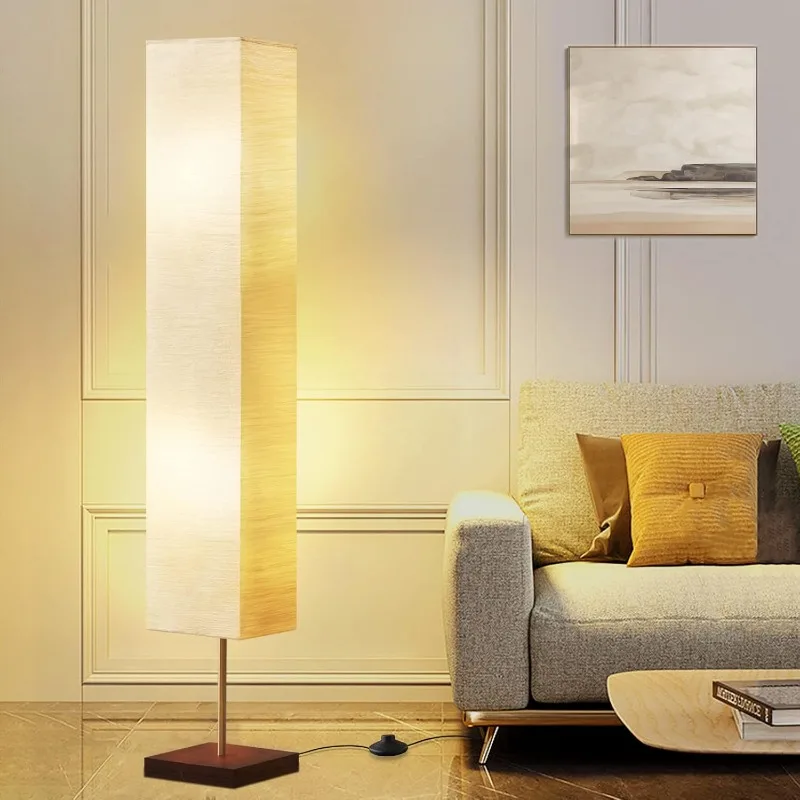 

Floor Lamp for Living Room, Led Floor Lamp Column Floor Lamp Standing