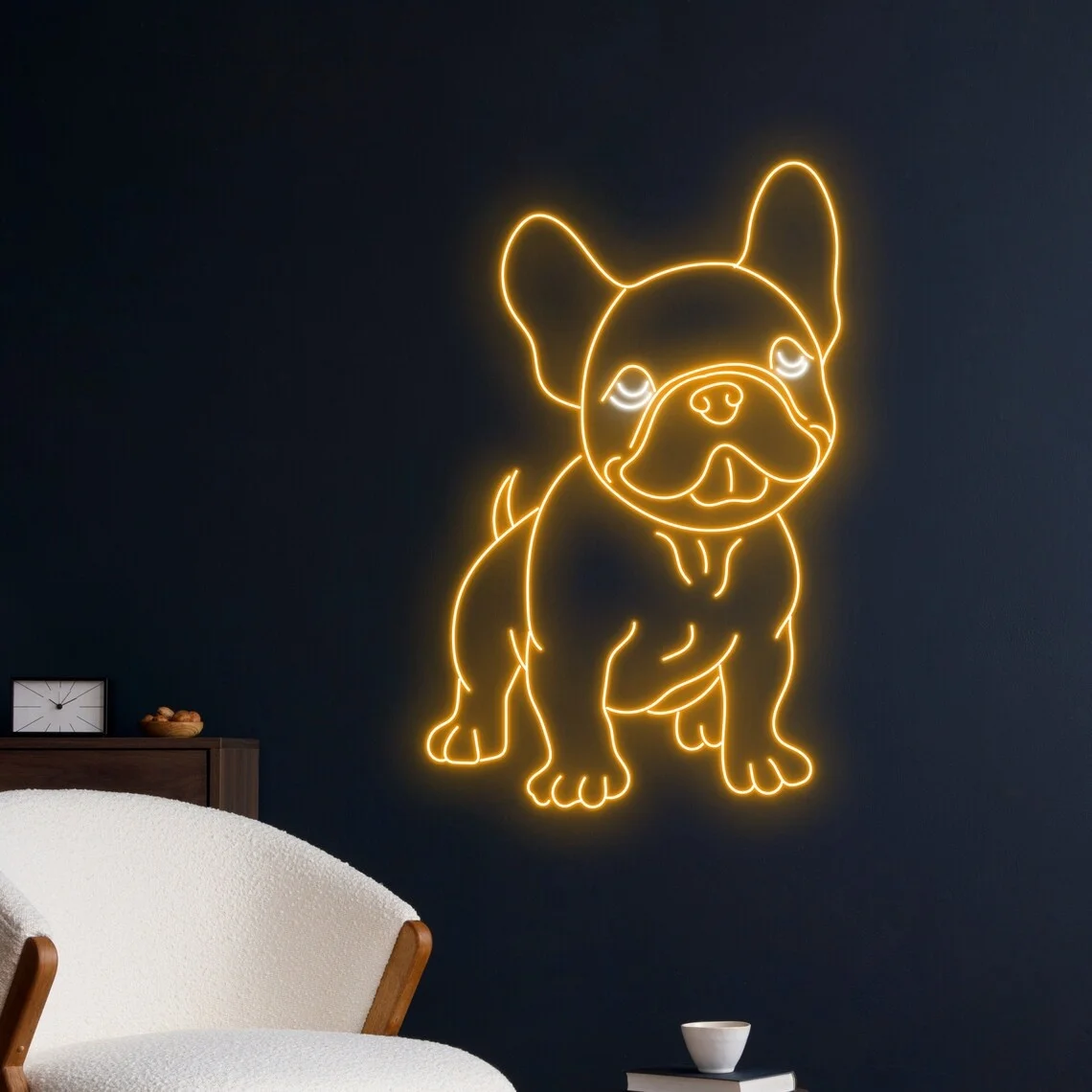 

French Bulldog Neon Sign Bull Dog Led Sign Bulldog Dog Neon Light Home Room Wall Decor Neon Sign