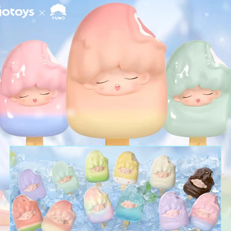 

Original JOTOYS YUMO Mini Popsicles Series Surprise Blind Box Cartoon Designer Dolls Mistery Figure Kawaii Trendy Toys