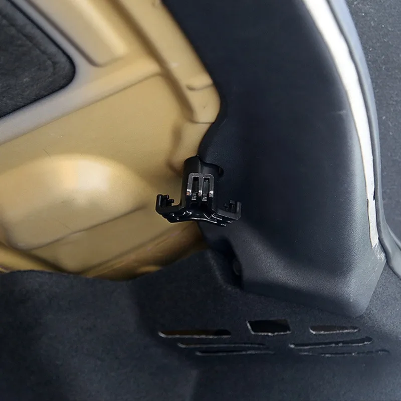 1pc Car Trunk Hook Luggage Storage Rotate for Refreshed Version of MODEL 3 Grocery Bag Buckle Interior Design Refit New Storage