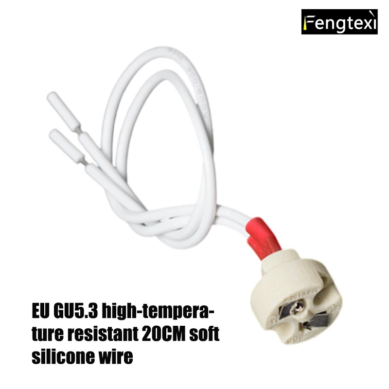 

EU LED Spotlight Head GU5.3 Ceramic Socket Suitable for MR11 MR16 Lamp Base Line