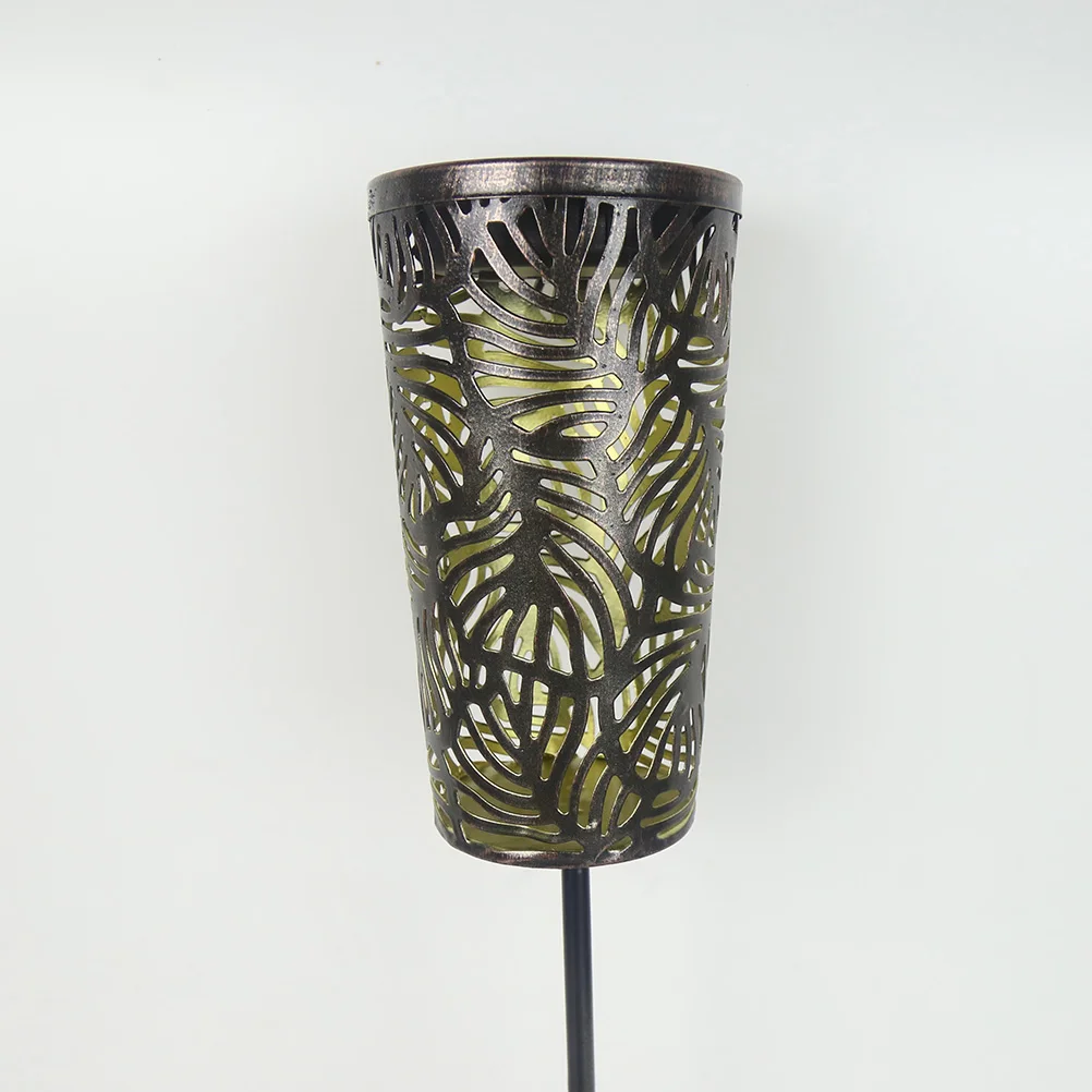 

Solar Ground Plug Light Outdoor Decorations Decors Lanterns Street Garden Powered Lights Wrought Iron