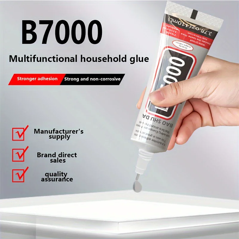 

Glue B7000 for Phone Screen Multipurpose Industrial Adhesive For jewelry Crafts DIY Glue Crystal Display Rhinestone B7000 Glue
