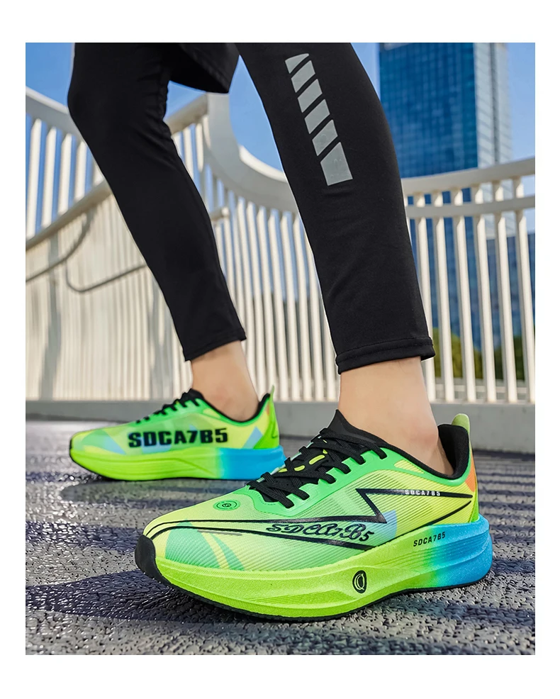 Herren Marathon-Laufschuhe Sport Carbon-Platte Atmungsaktiv Leicht Bequem Damen Athletische Freizeitschuhe Outdoor Air – Detail 30