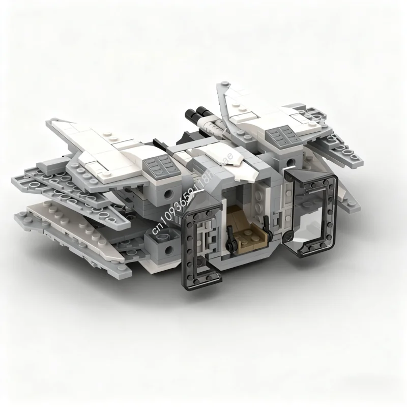 493 Uds. MOC Virago StarViperclass starfighter Star Battle modelo bloques de construcción idea Modular juguetes creativos DIY regalos de navidad