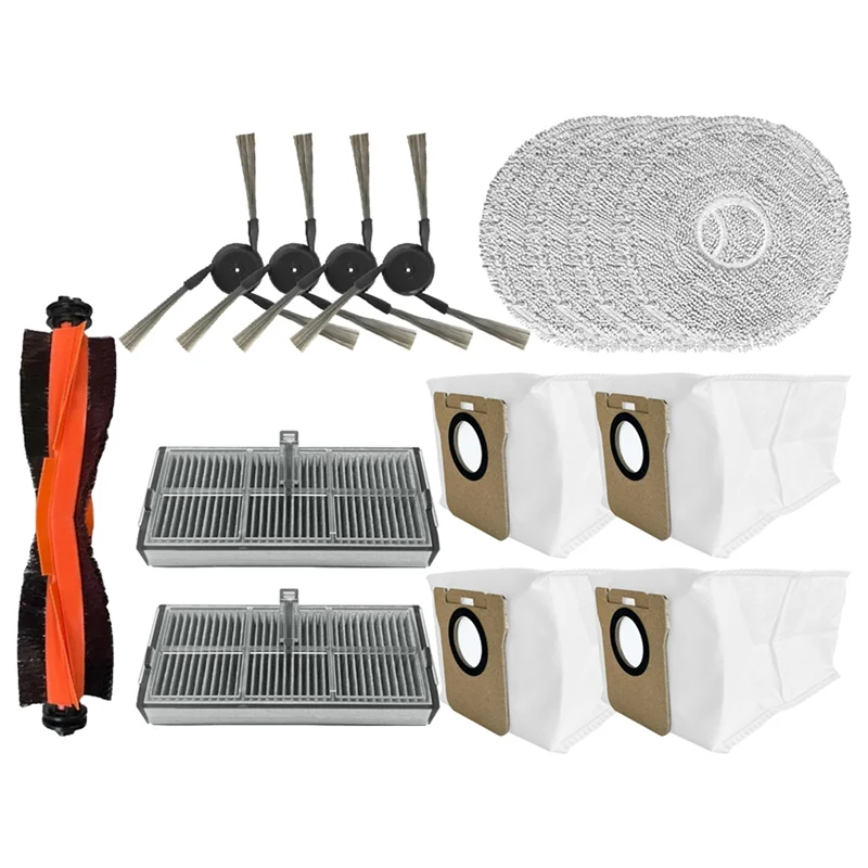 الصيف بيع استبدال أجزاء 15 قطعة فراغ فرشاة تصفية ممسحة القماش كيس لجميع الغبار عدة ل Xiaomi ل Mijia Omni M40 D110CN فراغ نظيفة