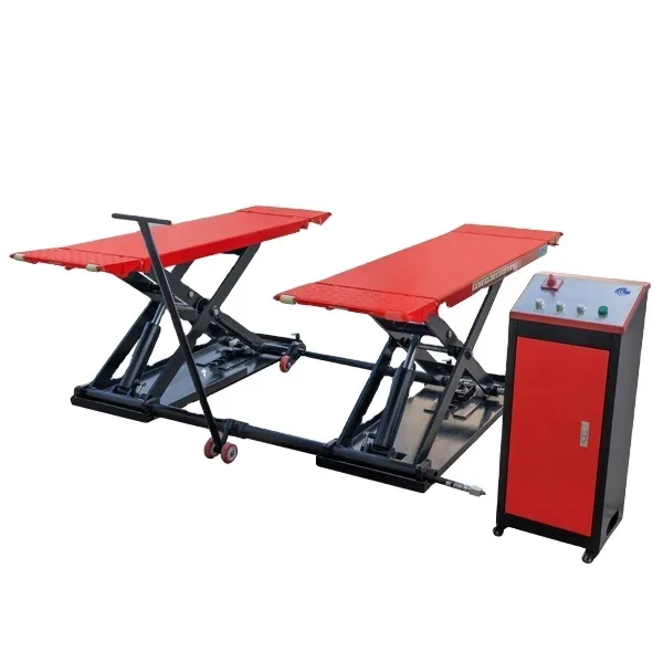 

portable hydraulic scissor car lift Hydraulic Garage Car Ramps Jack for Hydraulic Floor Lifting and Car Wash Ramp