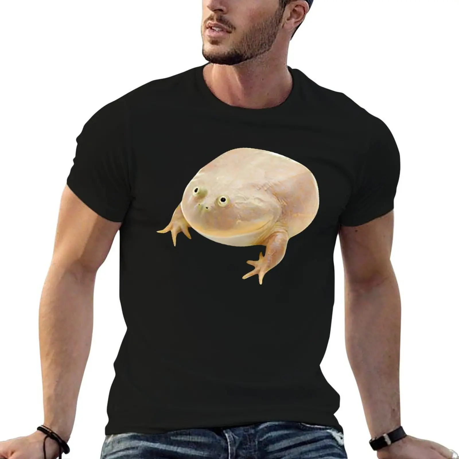 Wednesday Frog T-Shirt custom t shirt anime figures cute clothes mens fashion