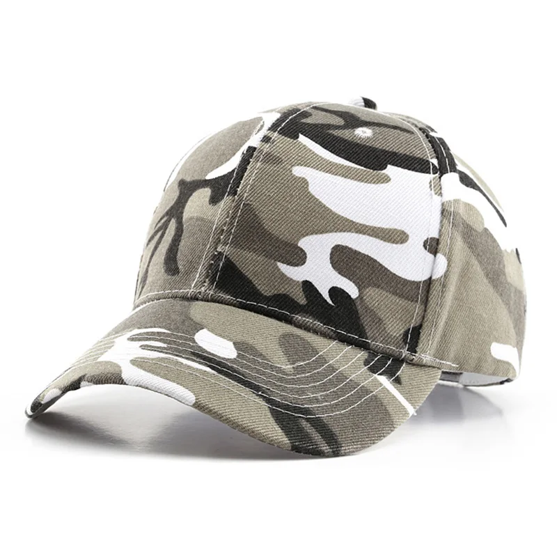 قبعة بيسبول رياضية مموهة للاستخدام الخارجي، قبعة جولف رياضية، قبعة مخصصة للحماية من الشمس أثناء السفر للرجال، قبعة واقية للتخييم للنساء