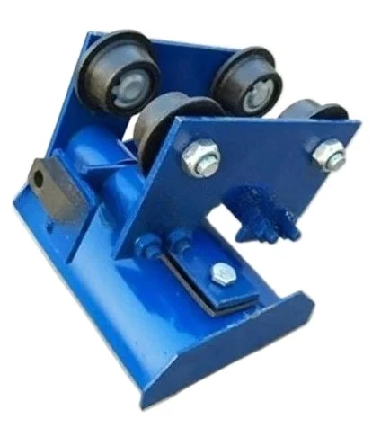 

D-2 Type I-Beam Cable Trolley 12# Steel Beam Cable Sliding Trolley Industrial Wire Moving Pulley