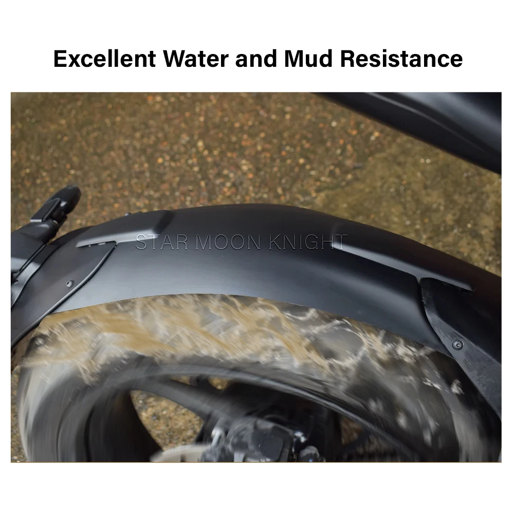 Rear Hugger Splash Guard For Trident660 Trident 660 2021 2022- Motorcycle Accessories Fender Extension Guard Mudguard