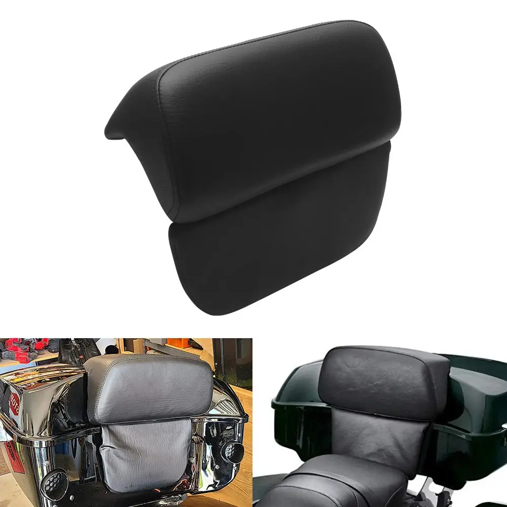 

1 Pcs Trunk Backrest Pad For Harley Cvo Electra Glide Road Glide Road King Street Glide Tri Glide Ultra Limited 2014-2024 Black