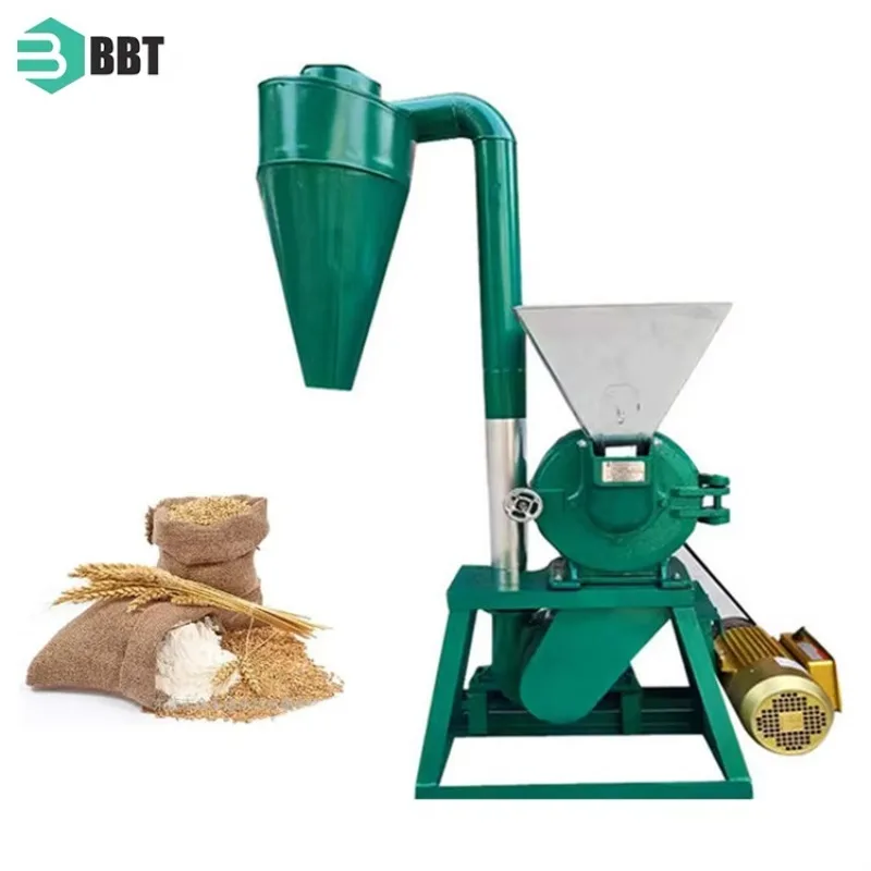 Yield Cassava Dry Grinder Machine Commercial Electric Crusher for Cassava Flour Starch Processing Low Energy Consumption Design