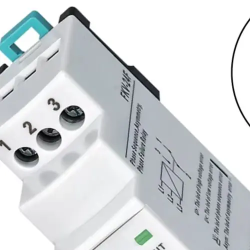 Overvoltage Protector Three-Phase Relay For Motor Protection Asymmetry Relay Phase Balance Check Relay With LED Indicators