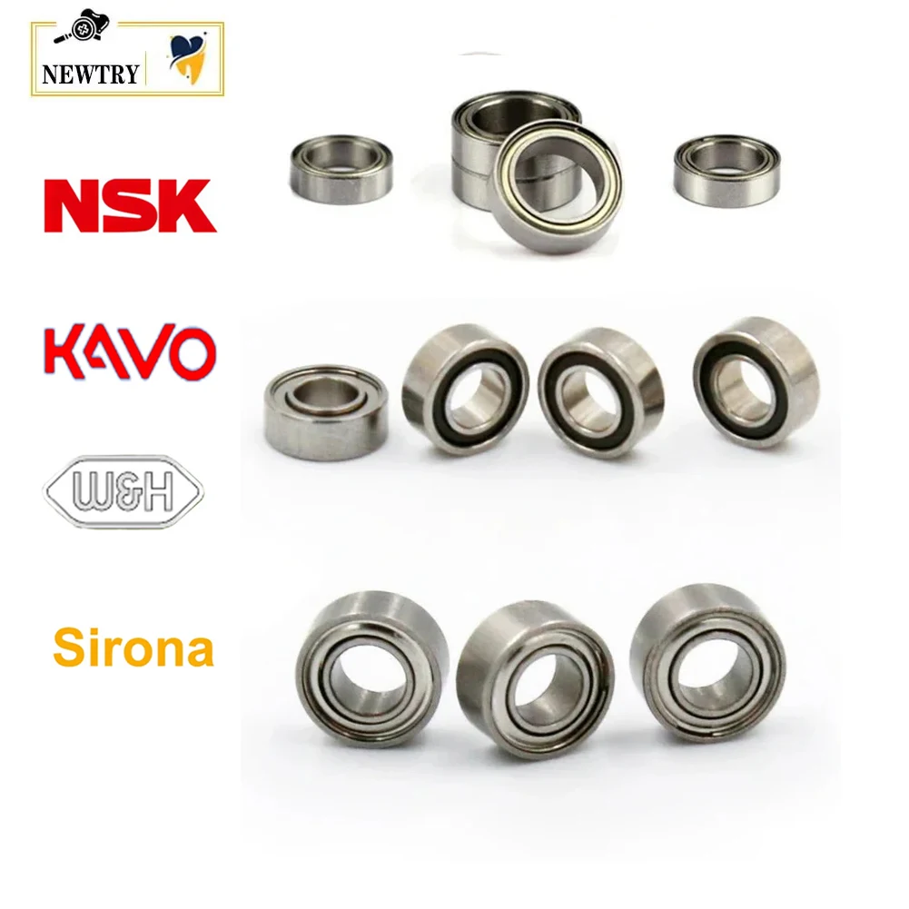 

5Pcs Dental Handpiece Implant Motor Ball Bearing NSK KAVO WH SIRONA Sinol Low Speed Bending Straight Contra Angle Planter Parts