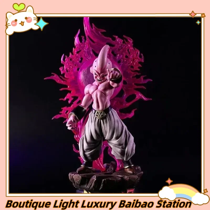 

Фигурка Dragon Ball Majin Buu Evil Series, 37 см, стоячая, аниме-модель, статуэтка, коллекционная, для мальчиков, настольное украшение, игрушка, подарок