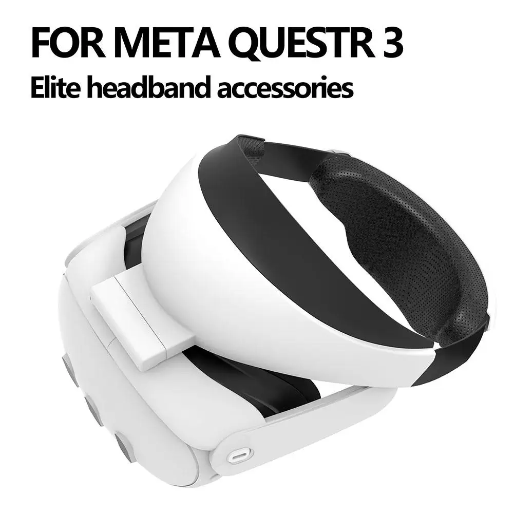 Diadema ajustable para auriculares Quest3 VR, accesorios de repuesto para auriculares, mejora la comodidad, actualización inteligente