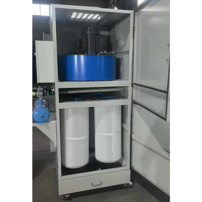 New Explosion-proof Industrial Dust Collector Bag Filter Cartridge 99.9% Efficiency Carbon Steel Construction Three Phase 16 Gal