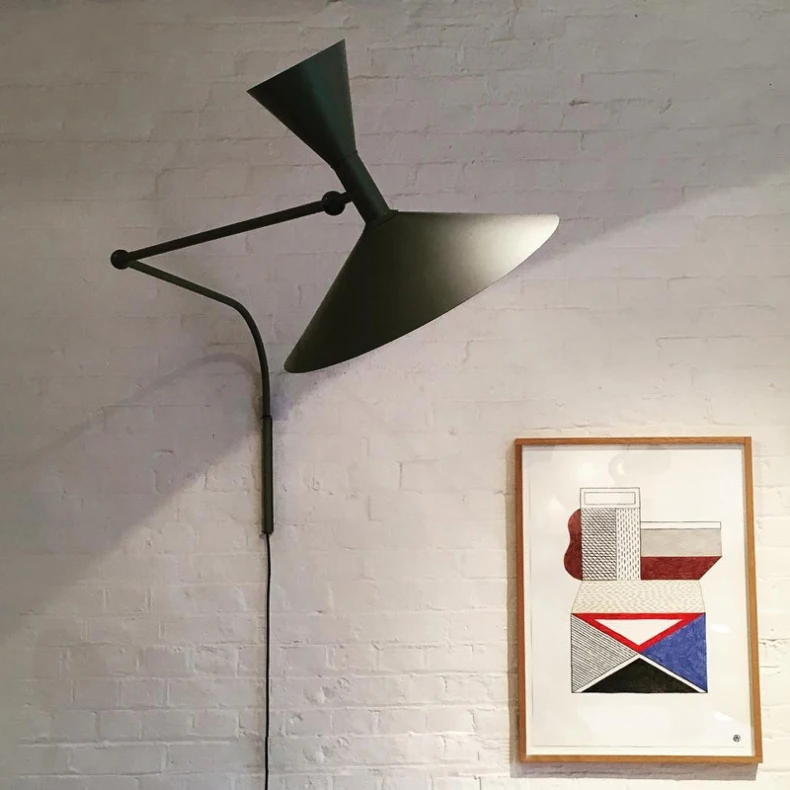 Italy Designer Wall Light Living Room Rotatable Sconce