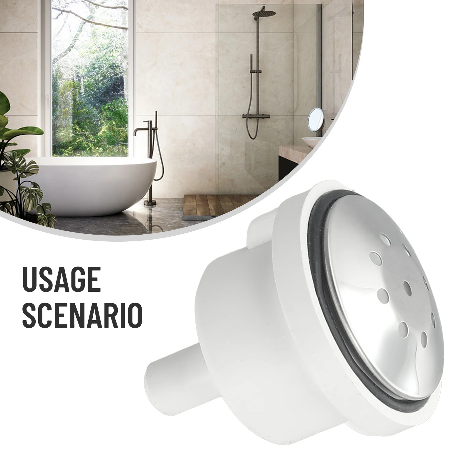 Bathtub Air Jet 9 Hole Spa Massage Pool Air Bubble Nozzle Bathroom Accessories For Family SPA Bathroom Outdoor Living Parts
