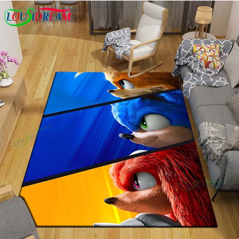 

3D Fashion Cartoon Role Printed Carpets Living Room Anti-Skid Area Rug Kids Bedroom Mats Yoga Mat Large Carpet Decor