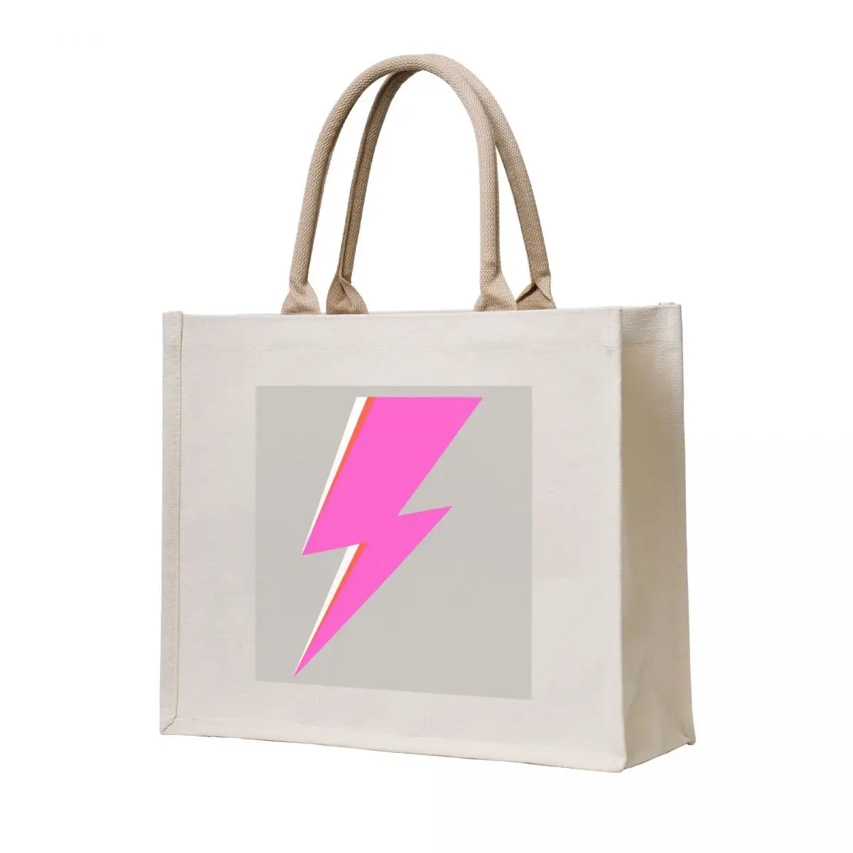

Grey Bowie Bolt Tote Bag custom bags tote bag screen Cloth bags handbag