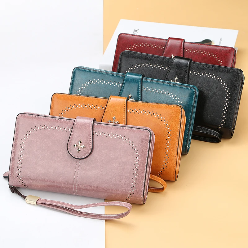 

Women Wallet zipper Short Female Purse Fashion Credit Card Holder Wallet Case PU Leather Coin Purse 2022 Money Card Bag