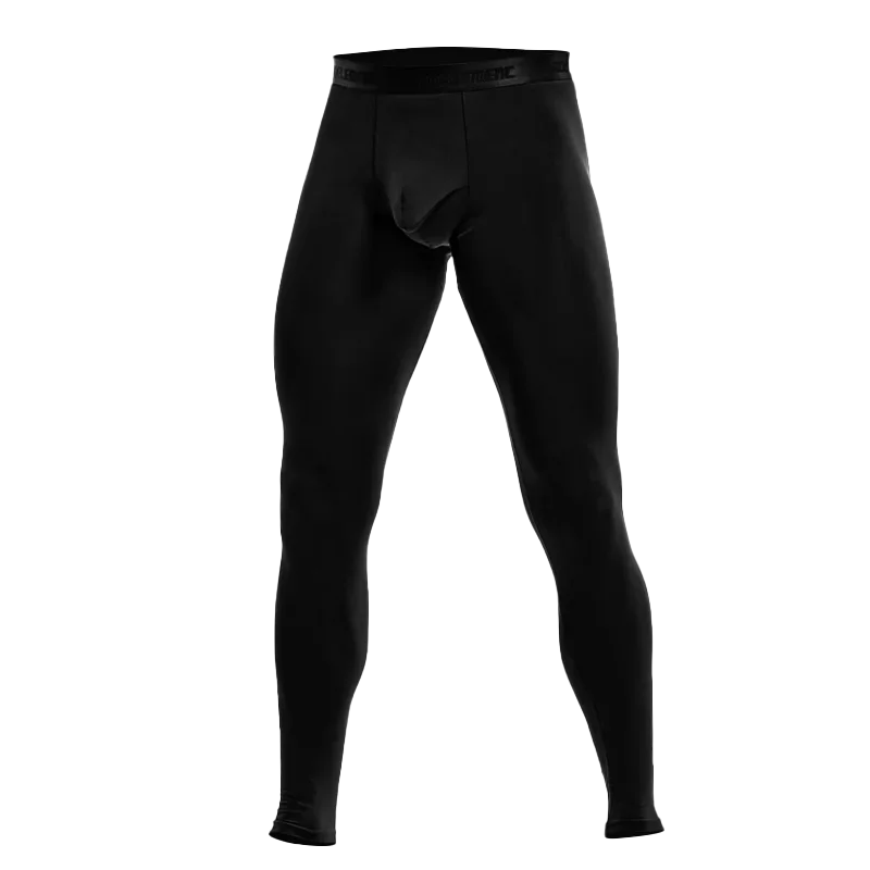 Men's bullets underwear long Johns 2-in-1 separate leggings warm trousers long trousers thin breathable leggings