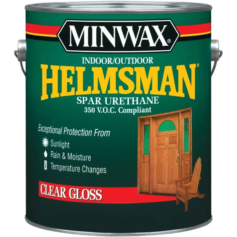 Helmsman Indoor/Outdoor Spar Urethane, 350 V.O.C. Compliant, Gallon, Gloss