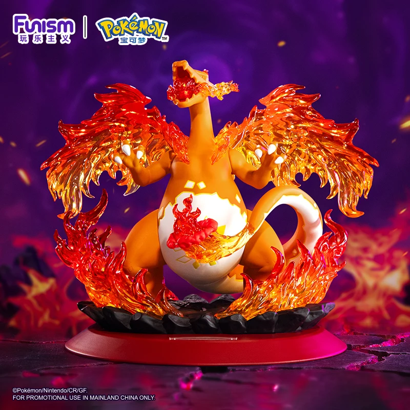 Pokemon Anime Actiefiguren Super Giant Charizard Eevee Verzamelen Modellen Beeldjes Thuis Ornamenten Kinderspeelgoed Verjaardagscadeautjes