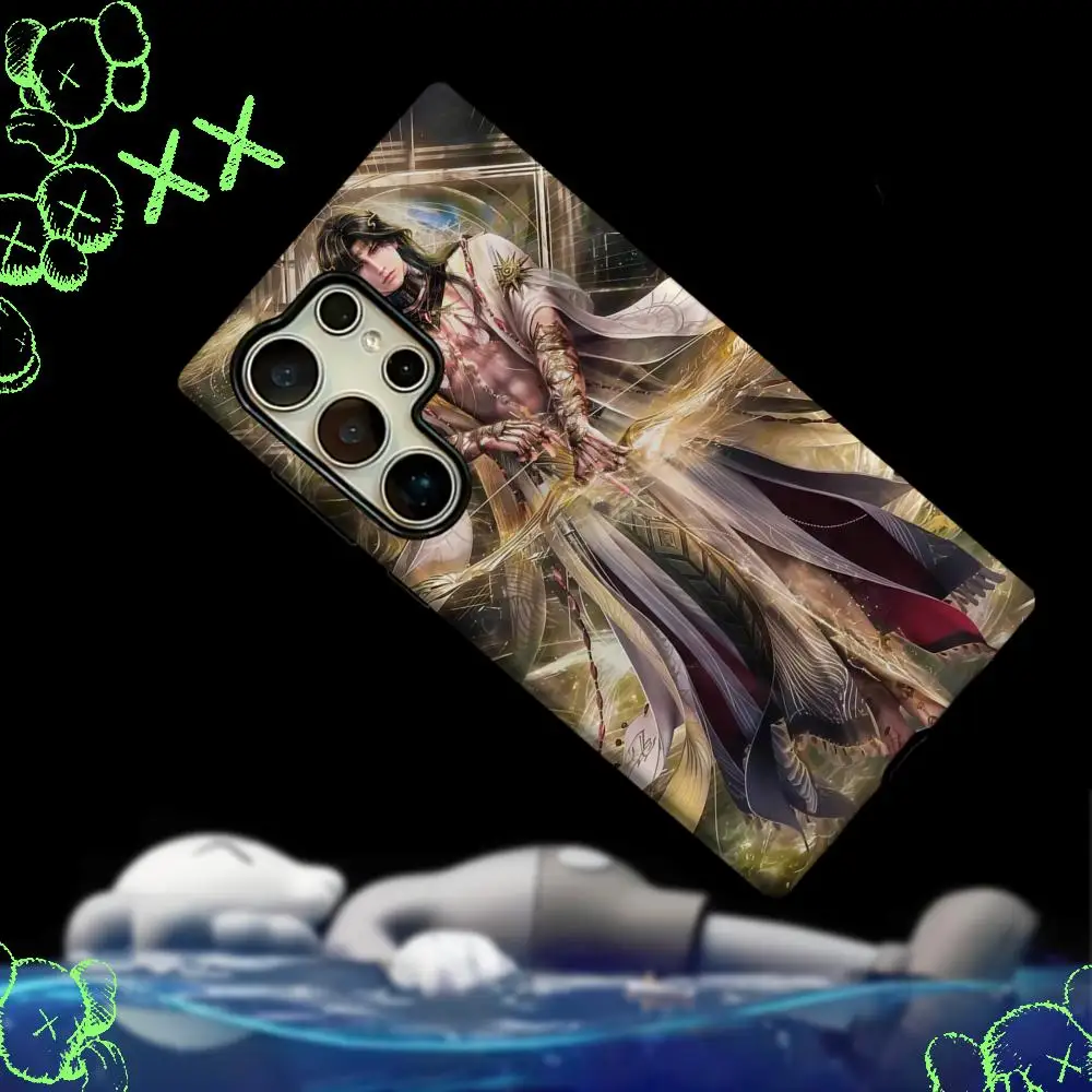 حافظة هاتف Zayne's Love and Deepspace Myth 2 في 1 غلاف لامع لهاتف سامسونج جالاكسي S25 S24 S23 S22 S21 Plus Ultra