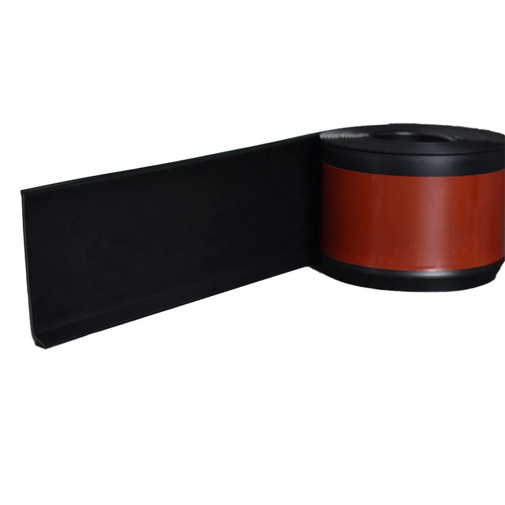 

Декоративная ПВХ-накладка на кромку плинтуса, водонепроницаемая защита для краев в гостиной и стильные акценты на стенах