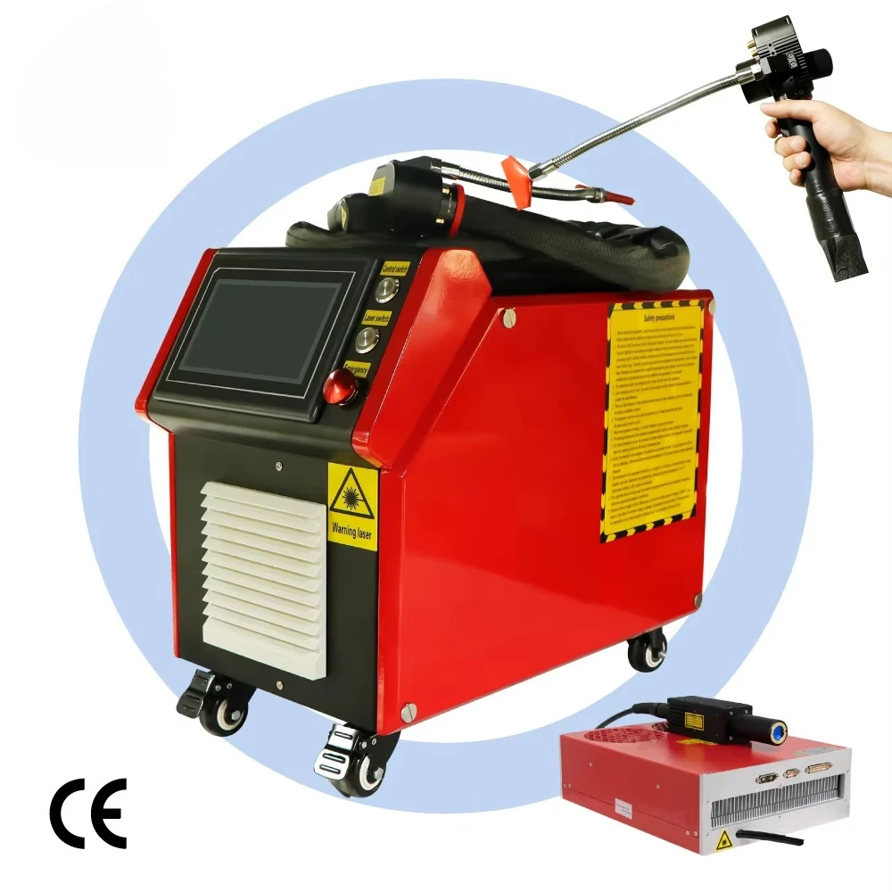 منظف ليزر صديق للبيئة - لا يوجد إزالة من الغبار واللاد والقوالب وترميم السيارات والتراث