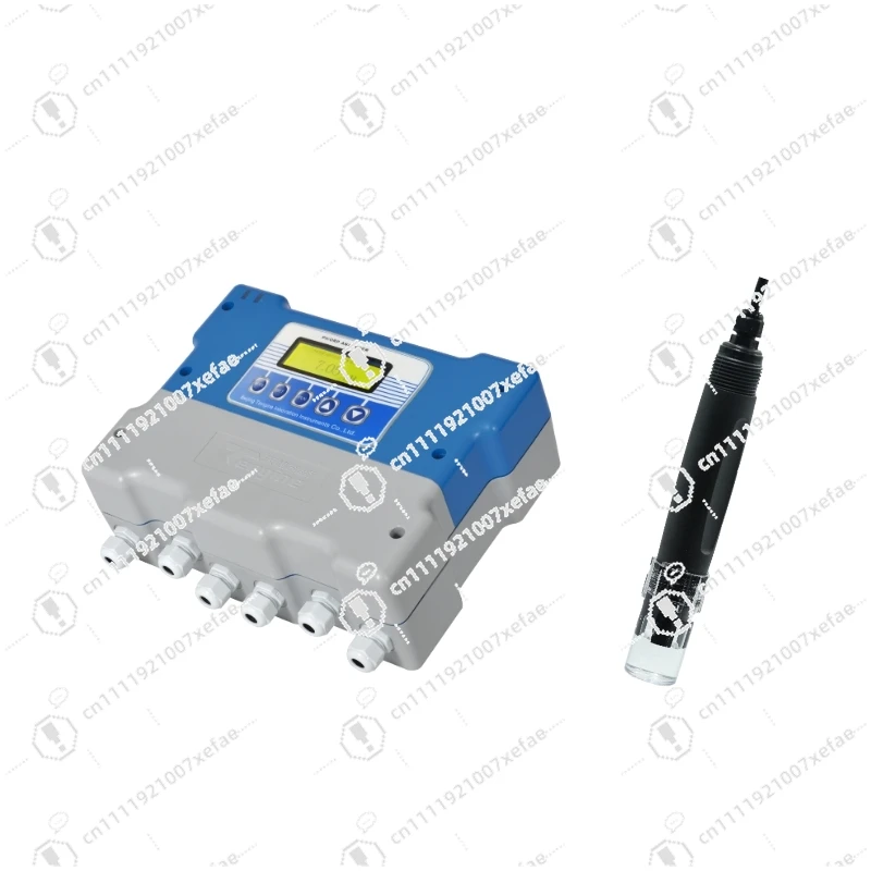 

Digital water quality analyzer pH controller transmitter