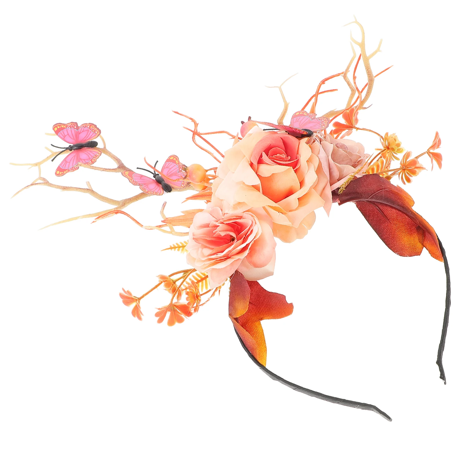 

StunningFestive Fairy Tree Branches Decorative Party Costume Headbands Cosplay Masquerade Stage Performance for Women