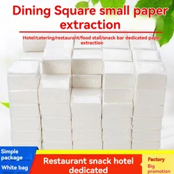 10 packs of 600 sheets high quality 4-layer mini cloth for face, toilet and napkin