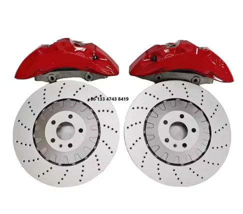 

High Performance Front Large Brake Kit 9n 6 Pot Modified Racing Brake Calipers with 380mm 410mm Brake Disc Rotor Kit