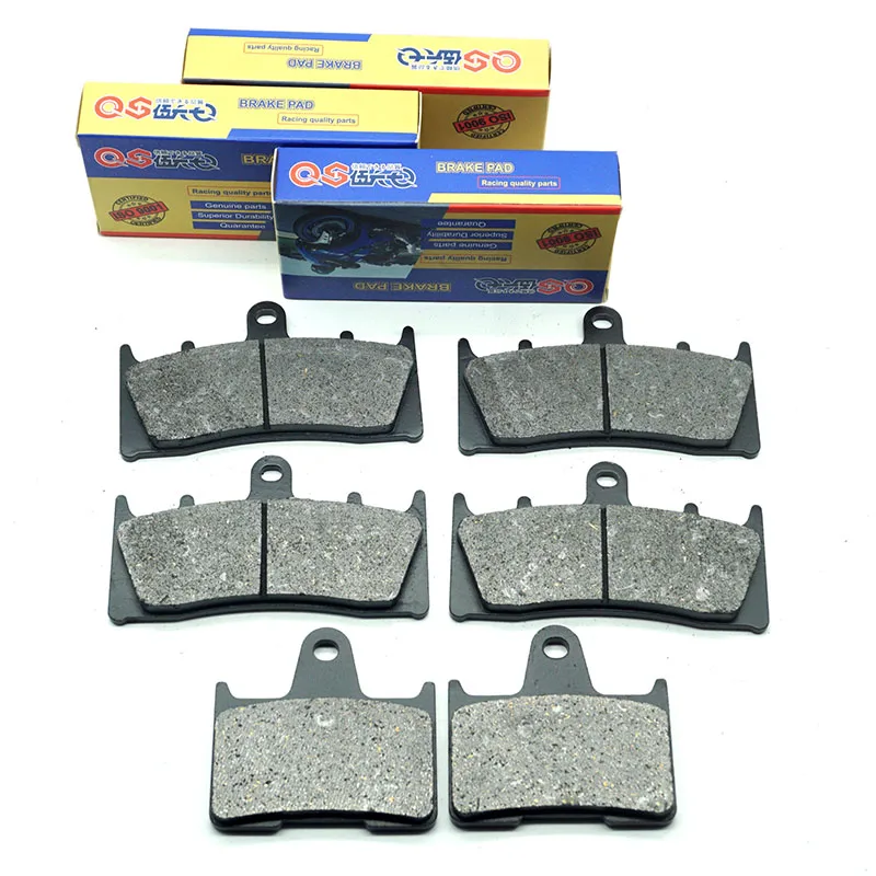 Motorcycle Front Rear Brake Pads for SUZUKI GSX-R1000 GS1200SS 2001 2002 GS1200SSZ GS1200Z GSX1400 2001-2007 GSX1400Z 2005-2007