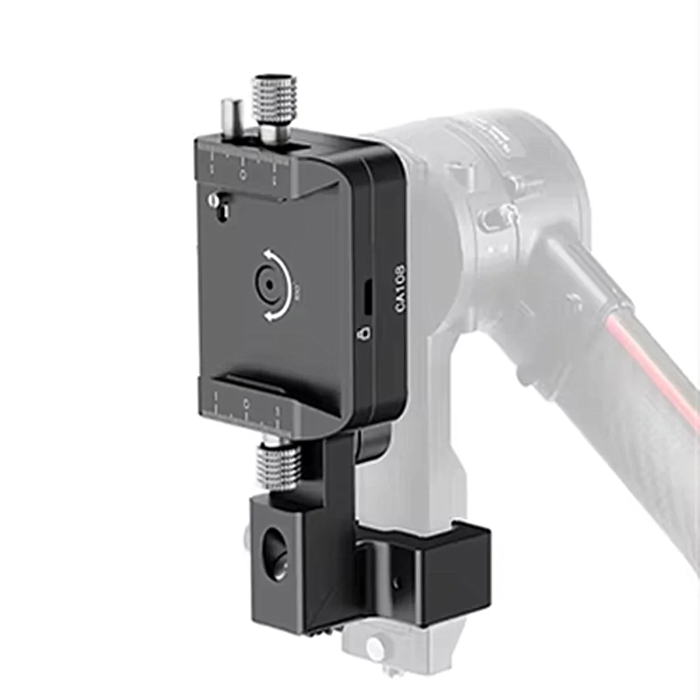 

Вертикальное крепление камеры, пластина быстрого переключения с вертикальным и горизонтальным переключателем, подходит для DJI Ronin RS 4 3 2 Pro, аксессуар для мини-стабилизатора карданного подвеса