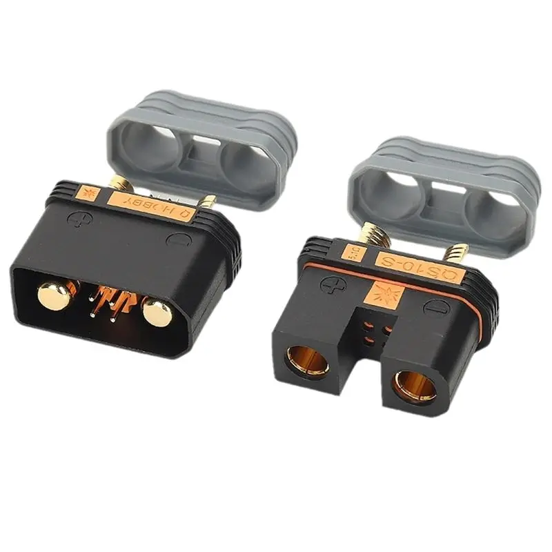 Happy New- QS10 Anti-Sparking Connector Connector Anti-Ignition Electric 4-10AWG Male Andfemale Anti-Ignition Plug